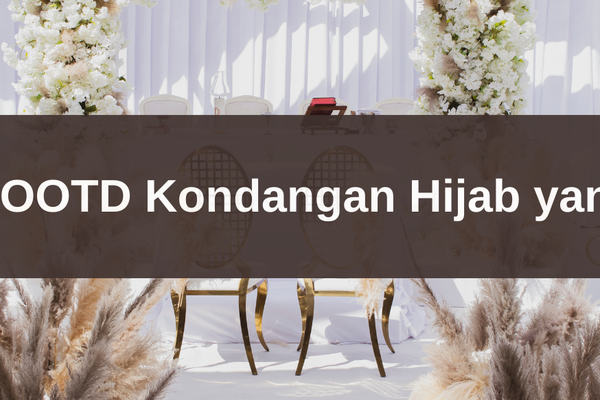 INSPIRASI OOTD KONDANGAN HIJAB YANG SIMPLE.